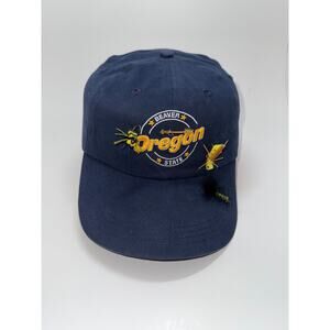Oregon State Beaver Fly Fishing Hat Strapback